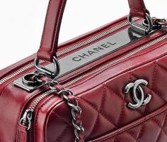 Lambskin bowling bag with a CHANEL... - CHANEL