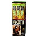 OSTRIM is the first sports nutrition, low fat, high-protein meat stick made from a combination of Ostrich, a highly nutritious red meat, and the leanest beef available. The 42 gram (1.5 oz.) OSTRIM Meat Stick contains essential and non-essential amino acids, has high protein (14 grams), is 96% fat free (less than 1.5 grams) with zero carbs (under 3 grams) and less than 1 gram of sugar. OSTRIM Meat Sticks are shelf-stable (require no refrigeration) and offered in user-friendly packaging for convenience and portability. They taste great, are easy to chew and offer the same, or more nutritional benefits as sports nutrition bars. OSTRIM Meat Sticks are perfect for the high protein, low carb dieter.