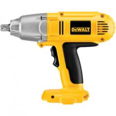 1/2" (13mm) 18V Cordless Impact Wrench with 300 Foot Pounds Torque and 2,600 Impacts per Minute (Tool Only)The DeWalt 1/2" (13mm) 18v cordless impact wrench (tool only) is extremely durable and efficient. This amazing tool features 1,650 RPM/2,600 ipm for faster application speed. Making these even more versatile is the 300 ft-lbs of maximum torque to perform a wide range of heavy-duty fastening applications. Features:300 ft-lbs of maximum torque to perform a wide range of heavy-duty fastening applications1,650 rpm/2,600 ipm for faster application speed Preferred rocker switch design for fast and easy fastening Comfort grip provides maximum comfort Durable magnesium gear case and all metal transmission for extended durability Heavy-duty impacting mechanism directs torque to fastener without kickback Specifications: Voltage: 18VDrive Size: 1/2 inNo Load Speed: 1,650 rpm Impacts/Min: 2,600 ipm Max Torque: 3,600 in-lbs Max Torque: 300 ft-lbs Tool Weight: 5.3 (tool only) lbs Tool Length: 10-3/4"Shipping Weight: 5.7 lbsDEWALT is firmly committed to being the best in the business, and this commitment to being number one extends to everything they do, from product design and engineering to manufacturing and service.