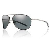 Delivering bold aviator looks and excellent coverage, the cop-shade Serpico from Smith is a proven classic with excellence in optical clarity and UV protection. Medium fit with large coverage; 9x3 Toric base lens curvature for semi-wrap coverage. Silver frame with Platinum lenses for bright conditions with 15% VLT (Visible Light Transmission); reduce visible light and glare by reflecting it away from the eye. Gold frame with Brown lenses for medium to bright conditions with 18% VLT (Visible Light Transmission); absorb stray &#x93;blue&#x94; light and sharpen visual acuity-perfect for activities where depth perception is important. Gunmetal frame with Gray lenses for bright conditions with 15% VLT (Visible Light Transmission); provide true color perception for exact color definition; creates soothing effect on eye in bright or sunny conditions. Lenses provide 100% protection from harmful UVA/B/C rays. Scratch- and impact-resistant Carbonic TLT lenses are optically corrected to maximize visual clarity and object definition&#x97;ideal for casual use. TLT: Tapered Lens Technology corrects distortion by progressively tapering the lens from the optical center towards the outer edges. Durable, lightweight metal frame construction with aviator silhouette. Adjustable silicone nose pads. Frame measurements: 65-14-119mm (eye, bridge, temple); eye measurement is the horizontal width of the lens. Includes soft pouch that can be used to clean the lenses. VLT (V