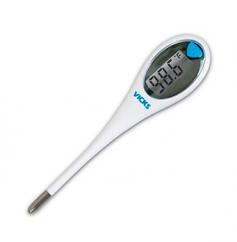 Digital thermometer for oral or rectal use. Fast 30-second reading. LED screen with large, easy-to-read digits. Fever signal alerts elevated temperatures. Dimensions: 3.25L x 1.4W x 7.5H inches. The KAZ Digital Thermometer provides a quick, accurate reading of the body's temperature, making it convenient for kids and adults alike. The waterproof design is long-lasting and features a digital display readout with large numbers and a memory recall function. A high-temperature alarm alerts you to feverishness with a series of beeps. The temperature is accurate up to +/- 0.2F. Use with disposable covers for oral or rectal use. Storage case is included. About Jensen Distribution Services Founder O.C. Jensen came to American from Denmark over a century ago, laying the ground work for a nation-wide distribution company. With humble roots in the early day of Washington state history, the company has grown to benefit the local community, providing jobs and a regional pride while partnering with other west-coast businesses to provide its customers with a wide range of products for home repair, lawn and garden accessories, and other everyday needs. Family owned since its inception, Jensen Distribution Services is here to make your life easier.
