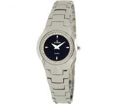 The clean design of the Le Chateau Tungsten Watch offers a sophisticated appeal that complements most business attire. This watch is constructed with a strong tungsten case and band, and a scratch-resistant sapphire crystal. Click here to view our Watch Sizing Guide. All measurements are approximate and may vary slightly from the listed dimensions. Women's watch bands can be sized to fit 6.5-inch to 7.5-inch wrists. Extra links are available through the manufacturer. (We do not provide this service).