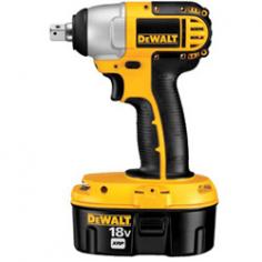 1/2" 18 Volt Cordless Impact Wrench with Frameless Motor and Compact DesignThe DeWalt 1/2" 18 volt cordless impact wrench is extremely durable and efficient. This amazing tool features compact size and weight which allow access into tighter areas and reduces user fatigue. Making these even more versatile is the frameless motor for extended tool durability and life. Features: Frameless motor for extended tool durability and life Compact size and weight allow access into tighter areas and reduces user fatigue1,740 in-lbs of torque to perform a wide range of fastening applications0-2,400 rpm/0-2,700 ipm for faster application speed Replaceable brushes for increased serviceability Textured anti-slip comfort grip provides maximum comfort Durable magnesium gear case and all metal transmission for extended durability Heavy-duty impacting mechanism directs torque to fastener without kickback Specifications: Voltage: 18VDrive Size: 1/2" square with detent pin retention inNo Load Speed: 0-2,400 rpm Impacts/Min: 0-2,700 ipm Max Torque: 1,740 in-lbs Max Torque: 145 ft-lbs Tool Weight: 2.2 (tool only) lbs Tool Length: 5-3/4"Shipping Weight: 2.5 lbsDEWALT is firmly committed to being the best in the business, and this commitment to being number one extends to everything they do, from product design and engineering to manufacturing and service.