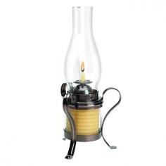 Take your home back to simpler times with this Candle By The Hour hurricane lantern. PRODUCT FEATURES Unscented candle casts a soft glow without an overpowering scent. Self-extinguishing feature creates a safe environment. Adjustable wax lets you determine how long you want the candle to burn. Each inch of exposed candle will burn approximately 20-25 minutes. PRODUCT DETAILS 15"H x 7"W x 7"D Cast steel, glass, metal, beeswax Burns 40 hours One wick Model no. 20625BP Promotional offers available online at Kohls.com may vary from those offered in Kohl's stores. Size: One Size. Color: Brown. Gender: Unisex. Age Group: Adult. Material: Steel/Glass/Wax.