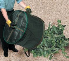 Made from heavy duty woven coated polypropylene. Dark green colored bag. Heavy duty webbing handles. Holds up to 256 lt. Dimensions: 26 diam. x 29H in. A handy yard work companion, the Bosmere Polypropylene Pro Tip Bag is made of lightweight and durable coated polypropylene and has lots of room inside. The heavy-duty, double-stitched handles are long enough to make it easy to handle and a helper handle at the bottom makes unloading a breeze. About BosmereFor over 25 years, the Bosmere group has been established in the world of home, garden, and leisure. Bosmere manufactures original ideas and designs that are built to stand the test of time. One mark of their superior quality is that 20 to 30 percent of their business is exported to a world market that demands top quality service, customer support and competitive pricing. Established in North America for over 15 years, Bosmere has been serving the entire country, and also sends wholesale goods to Canada, Central and South America. Part of their focus on outstanding customer service includes products that are attractively packaged, and well presented with informative instructions, diagrams, and photographs.