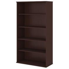 A perfect piece to personalize your office with books, photos, plants and decorative accents Use in residential, commercial or office environments. Stylish, attractive finish and modern appearance. Designed to complement your Bush Business office. Durable surfaces are scratch and stain-resistant for years of use. Features 2 fixed shelves and 3 adjustable shelves. Shelves are tested to accommodate up to 90 lb. each. Meets and/or exceeds ANSI/BIFMA performance standards. Assembly is required. Standard Delivery Service. Furniture is available for delivery in 14 business days, delivered unassembled. Some areas may take longer. Bush Business Furniture Wood Bookcases part of a large selection of office furniture and business equipment, whether for a home office or traditional office. Bush Business Furniture Bookcase, 5 Shelves, 72 3/16in.H x 35 3/4in.W x 15 1/2in.D, Harvest Cherry, Standard Delivery Service is one of many available through Office Depot. Made by Bush Business Furniture.