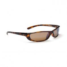 Easy on the eyes and wallet, the vintage wrap design of Optic Nerve's Cloudraker fits a wide variety of face shapes and sizes. The efficient polarized lens helps take the edge off even the sunniest days. Fits narrow face shapes and a wide variety of face shapes and sizes, even though the frames are smallish. Ideal for casual use. Polarized Brown lens for general, bright sun conditions; offers enhanced acuity, definition, and contrast and does not dramatically alter color perception. 18% light transmission (the lower the number, the darker the lens). Precision optics and 100% UVA/UVB sun protection. Polycarbonate lenses for high impact resistance. Polarized lenses filter out 99.9% of reflected light, known as glare; recommended for bright sun and variable light conditions&#x97;lens performance is fully maximized on/or around water. Antireflective coating on inside of lens to reduce effects of light reflected from behind the wearer back into the eyes. Hydrophobic coating protects lens from water, oil, dust, and sweat for cleaning ease and durability. Durable, resilient Grilamid TR90 nylon frame material for enhanced performance with a snug, secure, and comfortable fit. Lenses meet ANSI Z80.3 standards for optical clarity, impact resistance, and UV protection. Storage pouch included. Rx compatible.