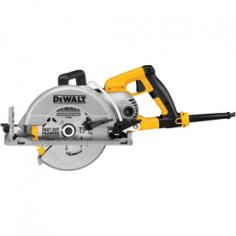 Dewalt, Dws535, Saws, Power Tools, Circular Saws, Na 7 1/4" Worm Drive Circular Saw With 15 Amps And 2100 Watts The Dewalt 7 1/4" Worm Drive Circular Saw Is Extremely Durable And Efficient. This Amazing Tool Features A Durable Cast Magnesium Footplate Which Provides A Tough And Solid Cutting Platform. Making These Even More Versatile Is The 13.8 Lbs. Lightweight Magnesium Construction For Optimum User Handling, Comfort, And Strength. Features: 13.8 Lbs. Lightweight Magnesium Construction For Optimum User Handling, Comfort, And Strength - Durable Cast Magnesium Footplate Provides A Tough And Solid Cutting Platform - Extra Wide Saw Hook Accepts Material Up To 2-1/2" Wide - Toughcord Cord Protection System Provides 4X Better Cord Jerk Protection - 53&deg; Bevel Capacity For Advanced Applications - Bevel Detents At 22.5&deg; And 45&deg; For Fast And Accurate Setting To Common Angles - Dual Rip Ports To Accept Available Dws5100 12" Dual Port Rip Guide - Top-Accessible Spindle Lock Enables Easier And Faster Blade Changing - Specifications: Amps: 15 Amps - Max Watts Out: 2100W - No Load Speed: 4800 Rpm - Bevel Capacity: 53 &deg; - Bevel Stops: 22.5&deg; And 45&deg; - Rear Pivot: No - Electric Brake: No - Blade Diameter: 7-1/4" - Depth Of Cut At 90&deg;: 2-7/16" - Depth Of Cut At 45&deg;: 1-7/8" - Tool Weight: 13.8 Lbs - Dewalt Is Firmly Committed To Being The Best In The Business, And This Commitment To Being Number One Extends To Everything They Do, From Product Design And Engineering To Manufacturing And Service.