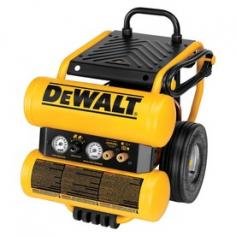 Dewalt, D55154, Hand Carry, Air Compressors, Electric, Na 1.1 Hp Continuous 4 Gallon Electric Wheeled Dolly-Style Air Compressor With Panel And 4 Cfm At 90 Psi The Dewalt 1.1 Hp Continuous 4 Gallon Electric Wheeled Dolly-Style Air Compressor With Panel Is Extremely Durable And Efficient. This Amazing Tool Features A Oil Lubricated Pump Improves Durability. Making These Even More Versatile Is The 4.0 Cfm Delivered At 90 Psi Pump Which Provides Rapid Recovery. Features: 4.0 Cfm Delivered At 90 Psi Pump Provides Rapid Recovery - Oil Lubricated Pump Improves Durability - Cast Iron Cylinder Enhances Pump Life - 10" Pneumatic Wheel And Handle Kit For Ease Of Mobility - Top Load Panel With Positioning Holes Allows Unit To Transport Loads Up To 100 Lbs - High-Flow Regulator For Increased Performance - Run Multiple Tools From Dual Universal Quick Couplers - Ball Valve Drain Allows For Quick And Thorough Tank Draining - Convenient Cord Wrap For Easy Storage - Dual Soft Start Valves Assist In Cold Weather Start-Up - Includes: DewaltÂ Compressor Oil - Control Panel With (2) Universal Quick Couplers Specifications: Hp: 1.1 Hp - Drive: Direct - Tank Size: 4 gal - Power Supply: 120V Ac, 15 Amps, 60 Hz, 2 Pole Induction Motor - Cfm @ 100 Psi: 3.8 Cfm - Pump Speed: 3,400 Rpm - Tool Length: 22.0" - Tool Width: 18.5" - Tool Height: 23.0" - Tool Weight: 87 Lbs - Shipping Weight: 95 Lbs - Dewalt Is Firmly Committed To Being The Best In The Business, And This Commitment To Being Number One Extends To Everything They Do, From Product Design And Engineering To Manufacturing And Service.