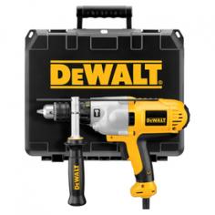 1/2" VSR Mid-Handle Grip Hammerdrill Kit with 10 Amps and 980 Max Watts OutThe DeWalt 1/2" VSR mid-handle grip hammerdrill is extremely durable and efficient. This amazing tool features a patented DeWalt built motor with a design that generates 50% more power with increased overload protection for added durability. Making these even more versatile is the 10.0 amp motor which delivers increased drilling performance. Features:10.0 Amp motor delivers increased drilling performance Patented DEWALT built motor design generates 50% more power with increased overload protection for added durability Dual Mode: hammerdrill / drill for versatility in masonry, wood, or steel drilling applications2-Speed range for high speed drilling or high torque applications Mid-handle grip design with soft grip provides increased balance and comfort Metal gear housing for jobsite durability and increased reliability360- locking side handle with soft grip for greater control and versatility Specifications: Amps: 10.0 AmpsMax Watts Out: 980WNo Load Speed: 0-1,200 / 0-3,500 rpm Blows/Min: 0-56,000 bpm Capacity in Steel: 1/2"Capacity in Wood: 1-1/2"Concrete Optimum: 5/32 - 7/16"Kit Box: YesTool Length: 13"Tool Weight: 6.0 lbsDEWALT is firmly committed to being the best in the business, and this commitment to being number one extends to everything they do, from product design and engineering to manufacturing and service.