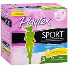 Stay active and worry free with the Playtex non-deodorant tampons multipack. Made of cotton, these tampons have a contoured shape for comfort and a proper fit. This multipack has both regular- and super-absorbency tampons for the light and heavy days of your cycle. These unscented tampons are travel friendly and can be easily carried in your purse. Available in a package of 36. Size: 36 Count.