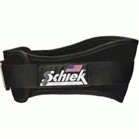 SHK1000: Features: -Black nylon triple patented weightlifting belt. -Patented downward angle fits the natural shape of your back. -Patented hip and rib contour for extra comfort. -Patented one-way Velcro for an exact fit. Size: -X-Small/Small/Medium/Large/X-Large. Velcro Straps: -Yes. Padded: -Yes. Product Type: -Belts. Dimensions: Size XS (24 - 28) - Overall Width - Side to Side: -28 Inches. Size S (27 - 32) - Overall Width - Side to Side: -32 Inches. Size M (31 - 36) - Overall Width - Side to Side: -36 Inches. Size L (35 - 41) - Overall Width - Side to Side: -41 Inches.
