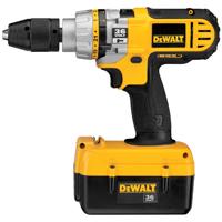 Dewalt, Dc901kl, Drills / Drivers, Power Tools, Hammer Drills, Na 1/2" 36 Voltage Cordless Li-Ion Hammerdrill / Drill / Driver Kit With Dewalt Build High Power Motor The Dewalt 1/2" 36 Voltage Cordless Li-Ion Hammerdrill / Drill / Driver Is Extremely Durable And Efficient. This Amazing Tool Features Dewalt Exclusive Lithium Ion Cells Which Offer Long Battery Life And Durability: 2,000 Recharges. Making These Even More Versatile Is The Dewalt Built High Power, High Efficiency Motor That Delivers 750 Unit Watts Out Of Max Power For Superior Performance In All Drilling And Fastening Applications. Features: DewaltÂ Built High Power, High Efficiency Motor Delivers 750 Unit Watts Out Of Max Power For Superior Performance In All Drilling And Fastening Applications - DewaltÂ Exclusive Lithium Ion Cells Offer Long Battery Life And Durability: 2,000 Recharges - Patented 3-Speed All-Metal Transmission Matches The Speed To The Application For Optimal Performance - Heavy-Duty 1/2" Self-Tightening Chuck Tightens Throughout Operation Providing Superior Bit Gripping Strength - Enhanced Durability And Reliability To Withstand The Jobsite Environment And The Most Demanding Applications - Anti-Slip Comfort Grip Provides Increased Comfort And Control - Includes:1 Hour Charger - (2) 36V Li-Ion Batteries - 360Â&deg; Side Handle - Kit Box Specifications: Voltage: 36V - Max Power: 750 Uwo - # Of Speed Settings: 3 - Max Rpm: 0-400/0-1,200/0-1,600 - Max Bpm: 0-6,800/0-20,400/0-27,200 - Clutch Settings: 22 - Chuck Size: 1/2" - Chuck Type: Metal, Self-Tightening - Tool Weight: 6.75 Lbs - Dewalt Is Firmly Committed To Being The Best In The Business, And This Commitment To Being Number One Extends To Everything They Do, From Product Design And Engineering To Manufacturing And Service.