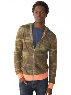 Crafted from soft Eco-Jersey, this hoodie is perfect for layering and lightweight enough for year-round wear.