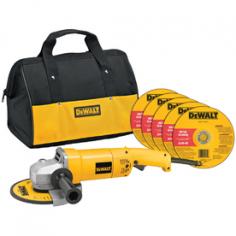 Dewalt, Dw840k, Grinders, Power Tools, Small Angle, Na 7" Heavy Duty Angle Grinder With Bag And Wheels The Dewalt Hd 7" Angle Grinder With Bag And Wheels Is Extremely Durable And Efficient. This Amazing Tool Features A High Power-To-Weight Ratio For Greater Efficiency And Reduced User Fatigue. Making These Even More Versatile Is The 13.0 Amp Ac/Dc, 8,000 Rpm Motor Which Provides High Power And Speed For 7" Grinding Applications. Features: 13.0 Amp Ac/Dc, 8,000 Rpm Motor Provides High Power And Speed For 7" Grinding Applications - High Power-To-Weight Ratio For Greater Efficiency And Reduced User Fatigue - Keyless Adjustable Guard Provides Tool-Free Guard Adjustments, Increasing Productivity - Rear Handle Design For Greater Comfort And Control - External Brush Caps For Easy Servicing - Sealed Ball And Roller Bearings For Extended Motor Life - Spindle Lock Button Allows For Single-Wrench Bit Changes - Specifications: Amps: 13.0 Amps - Max Watts Out: 2,250W - Hp: 3.0 Hp - No Load Speed: 8,000 Rpm - Use Wheels Rpm Above: 8,000 Rpm - Spindle Lock: Yes - Spindle Thread: 5/8"-11 - Tool Length: 16.1" - Tool Weight: 8.0 Lbs - Dewalt Is Firmly Committed To Being The Best In The Business, And This Commitment To Being Number One Extends To Everything They Do, From Product Design And Engineering To Manufacturing And Service.