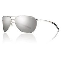 Proportionally reduced in size and scale to accommodate small faces, the Smith Serpico Slim combines high fashion with excellence in optical clarity, UV protection, and glare reduction. Small to medium fit with medium coverage; 9x3 Toric base lens curvature for full wrap. Silver frame with Polarized Platinum lenses (Gray lens with Silver Mirror coating for bright conditions with 14% VLT (Visible Light Transmission); provide true color vision without affecting light reaching the eye. Polarized lenses reduce glare from snow, water, asphalt; provide truest color and object definition; reduce eye fatigue. Lenses provide 100% protection from harmful UVA/B/C rays. Scratch- and impact-resistant Carbonic TLT lenses are optically corrected to maximize visual clarity and object definition&#x97;ideal for casual use. TLT: Tapered Lens Technology progressively tapers lens from optical center towards outer edges for zero distortion and true optical clarity. Durable, lightweight metal frame construction with aviator silhouette. Adjustable silicone nose pads. Frame measurements: 59-14-125mm (eye, bridge, temple); eye measurement is the horizontal width of the lens. Includes soft pouch that can be used to clean the lenses. VLT (Visible Light Transmission): percentage of available light allowed to reach the eye; the lower the number, the darker the lens.