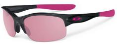 Made exclusively for women, Oakleys Commit Sunglasses blend durable comfort and sporty fit with bold, graceful styling. The interchangeable, nonpolarized lens design adapts to changing light to optimize performance in virtually any environment. Three-Point Fit holds the lenses in precise optical alignment for a true picture every time. Plutonite lenses filter out 100% of UVA, UVB, UVC rays and harmful blue light up to 400nm. Iridium lens coating reduces glare and tuned light transmission. Lenses are made with High Definition Optics for clarity and ANSI Z87.1 impact resistance. Hydrophobic, Oleophobic coating resists smudges. O Matter frame material delivers all-day comfort and lightweight stress resistance. Hydrophobic Unobtainium earsocks and nose pads ensure a snug, secure fit that increases the grip when wet. Oakley YSC Special Edition sunglasses benefit Young Survival Coalition, a nonprofit organization dedicated to critical issues affecting young women fighting breast cancer. A portion of the proceeds goes to this organization. Includes a protective sports-specific Oakley Soft Vault with room for extra lenses. Metal icon accents. Manufacturers one-year warranty. Imported. Size: L. Color: Polished Black. Gender: Female. Age Group: Adult. Type: Polarized.