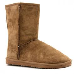 These women's LAMO boots will be your go-to pair. SHOE FEATURES Comfort-Flex outsole SHOE CONSTRUCTION Suede upper Fleece lining EVA midsole Rubber outsole SHOE DETAILS Round toe Pull-on Padded footbed 9-in. shaft 11-in. circumference Promotional offers available online at Kohls.com may vary from those offered in Kohl's stores. Size: 7. Color: Brown. Gender: Female. Age Group: Kids. Material: Rubber/Fleece/Suede.