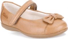 Your little fashionista will love the style and comfort of the Clarks Kids Dance Harper Fst shoe. This classic yet sporty girls' ballet shoe has a leather upper topped with a sweet bow at the toe. A hook-and-loop instep strap fastens snugly, while light padding in the footbed keeps the emphasis on comfort. A lightweight, flexible rubber sole that's grooved for traction promotes balance and stability. With a natural walking motion, the Clarks Dance Harper slip-on skimmer is sure to delight your budding ballerina.