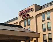 touch down and check in. welcome to the Hampton Inn Louisville - Airport (Fair & Expo Center With a convenient location surrounded by the Kentucky Fair and Expo Center, the Kentucky Kingdom Theme Park and Churchill Downs, it's no wonder why our guests return to the Hampton Inn Louisville Airport. The Louisville Zoo, the Kentucky Derby and the University of Louisville (go Cardinals!) are just some of the reasons to visit Louisville. Need we mention the blue grass? Although our hotel is just a short stroll from the Kentucky Fair and Exposition Center we can also arrange travel options for you to visit the KFC Yum Center Arena and Kentucky International Convention Center downtown Just a quarter-mile from the Standiford Airport terminal (SDF), we offer free, 24-hour shuttle service to and from the airport and the Expo Center. It doesn't get any more convenient than that. So when you touch down, come check in with us at the Hampton Inn Louisville Airport Hotel services & amenitie Even if you're in Louisville to enjoy the great outdoors, we want you to enjoy our great indoors as well. That's why we offer a full range of services and amenities at our hotel to make your stay with us exceptional Are you planning a meeting? Wedding? Family reunion? Little League game? Let us help you with our easy booking and rooming list management tools * Meetings & Event * Local restaurant guide