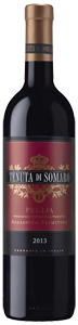 Decanter magazine awarded the previous vintage of this "darling of a wine" a stunning 92 points, and the 2013, just out, is every bit as impressive. It's all down to a patch of ancient and forgotten Aglianico and Primitivo vines, discovered by talented winemaker Mario Ercolino while tramping through the northern Puglian countryside. Realising their potential, he tracked down the owner and persuaded him to coax them back into production. Between them they christened the vineyard Somaro, after the rare breed of donkeys that once worked the land. Mario matured this wine for six months in small French oak casks, bottling with minimal filtration to preserve its flavour and complexity. Enjoy with roast beef, spicy pasta or a hearty casserole.