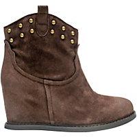 These women's MUK LUKS boots feature a hidden wedge heel for a bit of lift. In brown. SHOE FEATURES Hidden wedge Stud details SHOE CONSTRUCTION Faux-suede upper Jersey lining EVA midsole TPR outsole SHOE DETAILS Round toe Pull-on Padded footbed Promotional offers available online at Kohls.com may vary from those offered in Kohl's stores. Size: 9. Color: Brown. Gender: Female. Age Group: Kids. Pattern: Solid. Material: Fauxsuede.