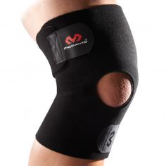 This wrap provides basic support and protection while relieving pressure from the patella. Fully adjustable Velcro closures assure best possible fit. Thermal neoprene with nylon facing on both sides. It delivers therapeutic heat to injury to promote healing and reduce pain.
