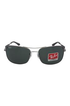 Ray-Ban rb3515 is a full rim frame for men, which is made of stainless steel. This model features a rounded edges shape, with a double bridge. Ray-Ban logo is display on the temple. It comes with a cleaning cloth and protective carrying case.