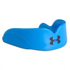 Under Amour ArmourFit Mouthguard - Strapless. Under Armour ArmourFit Mouthguard is constructed of an ArmourFit material that molds to teeth for a tight; comfortable fit. Microwaveable; boilable and re-fittable. Provides a dentist-like fit; Under Armour's ArmourFit Mouthguard is chew resistant and makes it easy to breathe and talk. Microwave for 45 seconds or boil for 30 seconds then bite for custom fit. Hydrophobic material will not absorb water and will not deteriorate.