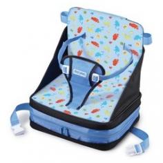 This portable booster seat by The First Years features a simple valve that inflates and deflates the seat quickly and easily. Product Features: Adjustable safety belt and restraint keep your child secure. Large pocket holds essentials. Carry handle and lightweight design let you take the seat anywhere. Product Details: 12H x 11W x 9 D Ages 9 months & up Maximum weight capacity: 50 lbs. BPA-free plastic Hand wash Manufacturer's 90-day limited warranty Imported Promotional offers available online at Kohls.com may vary from those offered in Kohl's stores. Size: One Size. Gender: Unisex. Age Group: Adult. Material: Plastic.