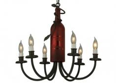 A stunning Rustic Lodge chandelier ceiling fixture will enhance your home's dÃ cor. Style: Rustic Lodge Fixture Type: Chandelier Ceiling Fixture Color: Red/Sandblasted 2 Grapes Timeless Bronze Size: 19"-54" H x 17.5" W Bulb: 6 x 60 watt Candle Warranty: Limited 1 Year Warranty This is a Intricately Custom Crafted Item. Orders normally ship within 8-10 weeks, please allow 10 - 12 weeks for delivery. Every Meyda Tiffany item is a unique, handcrafted work of art. Natural variations, in the wide array of materials that we use to create each Meyda product, making every item a masterpiece of its own. Images provided are a general representation of the product, please allow for slight variations in color and design. Celebrating its 40th anniversary, Meyda is celebrated world-wide for their extraordinary craftmanship. Art & Home is pleased to offer these amazing products, and we're sure you and your family will enjoy them for generations.