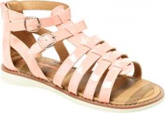 It is recommended that you size up if your little one is in between sizes. Sunny days are calling her name! Faux leather upper in a stylish gladiator-sandal silhouette. Zipper closure at the heel. Synthetic lining and lightly cushioned footbed. Durable rubber outsole. Imported. Measurements: Heel Height: 3 4 inWeight: 6 ozShaft: 3 1 2 inProduct measurements were taken using size 1 Little Kid, width M. Please note that measurements may vary by size.
