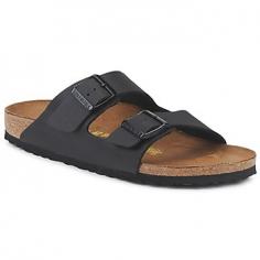 Birkenstock ARIZONA women's Mules / Casual Shoes in Black Synthetic, Available in women's sizes. 2,6 / 7,7 / 8,8 / 9,9 / 10,10 / 11. Free Next Day Delivery and Free Returns on all orders!