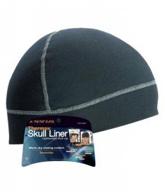 Enjoy serious warmth without bulk in Seirus` Thermax Skull Liner working to moderate temperature and moisture for you so your head stays warm dry and comfortable. FEATURES: Ultra-Thin Thermax Wicking Quick Drying Breathable Lightweight Low Profile Flatlock Stitching 3 in 1 Uses: Fits Beneath Helmets Layers Under Hats Works Well All AloneThermaxThermax prevents heat loss by trapping a layer of warm air around the body while transporting perspiration outward for evaporation.