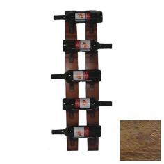 Display your favorite bottles from your wine collection with the 2 Day Designs 5 Bottle Wine Rack (4100P, 4100R, 4100W, 4100O, 4100B, 4100C, 4100F). A truly unique design, this wine rack is crafted out of repurposed wine barrel staves that have been hand finished. Made from solid white oak, some of the pieces still contain branding marks from their vineyard of origin. The five (5) wrought iron bottle shelves are fashioned by hand and compliment the striking design of the piece. Give your choice bottles Environmentally Conscious: Made from recycled pine barn timbers, this piece has a unique history and aesthetic Hand Finished: The solid wood Montana Lodge Kitchen Island is sanded down and stained by hand Made In America: All 2 Day Designs products are made in and ship from the U.S.