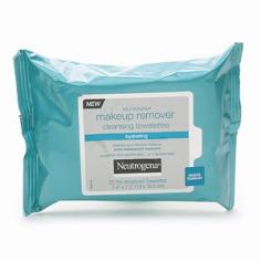 Cleanse and Remove Makeup Even Waterproof mascara Condition and Soothe Skin. in 1 Simple StepPatented technology Neutrogena hydrating makeup remover cleansing towelettes. Ultra-soft skin-conditioning cloths offer you superior cleansing and makeup removal while hydrating and soothing your skin. All the care your skin needs in one simple step. Gently and effectively dissolve all traces of dirt, oil and makeup. Patented technology is so effective, it easily removes waterproof mascara. Replenishing blend of hydrators plus skin-soothing cucumber and aloe extracts leave skin feeling soft and conditioned Used daily, your skin will look clean and feel soft, soothed and hydrated. Gentle enough to use around the sensitive eye area, even for contact lens wearers. Ophthalmologist Tested Dermatologist TestedAllergy Tested Alcohol Free25 Pre-Moistened Towelettes (7.4 x 7.2 / 19 x 18.5cm)Questions? 1-800-582-4048Made in the USA of Domestic and Foreign components