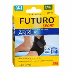 Futuro&Reg; Offers A Wide Range Of Quality Products To Support Your Active Life&Reg;Each Is Designed To Offer Optimal Support, Comfort And Fit. Heel Loop For Ease Of Application. Adjustable Strap For Custom Fit And Level Of Support Helps Relieve Weak Or Sore Ankles Durable Materials For Support, Warmth And Comfort. This Futuro Sport&Reg; Adjustable Ankle Support Is Designed To Provide Strength And Support For Stiff, Weak, Or Injured Ankles. It Also Helps Provide Protection From Further Injury. Size: For Left Or Right Foot, This Support Has Been Designed With An Adjustable Strap In Order To Create A Customized Fit For Most Body Types. Measure Around Ankle. Adjust To Fit 7.0 - 11.0 In 17.8 - 29.9cm. Developed In Collaboration With A Panel Of Physicians, Surgeons And Medical Specialists. Futuro Guarantees Its Products To Be Of The Highest Quality. If You Should Receive A Defective Product, Please Wash And Return It For Replacement Or Full Replacement Value. Made In U.S.A.