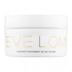 Eve Lom Cleanser changed the face of cleansing. Expertly balanced for all skin types, skin concerns and environmental conditions, the difference can be seen instantly and just keeps on improving with use. With its signature blend of four aromatic plant oils, the result is incredibly glowing, radiant skin with a smoother, more refined texture. Deep cleanses without drying or stripping the skin Removes even the most stubborn waterproof make-up Thorough cleansing and gentle exfoliation enables skin cells to regenerate quickly Provides a vital receptive base for beauty products to work at their best Decongests and, with the signature massage technique, helps drain toxins Exfoliates, tones, improves circulation when combined with the specially woven muslin cloth Softens and conditions the skin Visible benefits for all skin types Cleanser with 1 full-size muslin cloth Size: 3.3 ounces Quantity: One (1) Targeted area: Face For all skin types Cloth materials: 100-percent cotton We cannot accept returns on this product. Due to manufacturer packaging changes, product packaging may vary from image shown.