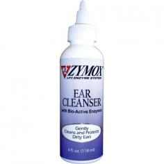 Zymox Ear Solution provides an effective, non-toxic way to manage dirty ears. The addition of Lacoperoxidase, Lactoferrin and Lysozyme, which have natural bio-active properties for mild microbe control, plus gentle cleaning surfactants, makes this perfect for cleaning dirty ears. Recommended for most ear infections Does not contain Alcohol, Chlorhexidine or Chlorine compounds Ingredients: Benzyl Alcohol, Fragrance, Glucose Oxidase, Glycerin, Lactoferrin, Lactoperoxidase, Lysozyme, Propylene Glycol, Purified Water, Sodium Lauryl Sarcosinate, Zinc Gluconate Options: 4 oz, 1 gallon Duration of treatment: Once a day This supplement is for animal use only. Keep out of reach of children and other animals. In case of accidental overdose, contact a health professional immediately. Consult with your veterinarian before using this product. Due to the personal nature of this product, we are unable to accept returns.