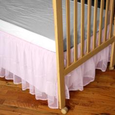 Sweet dreams. This girls' tulle crib skirt is perfect for your little princess' room. In pink. Triple-layered tulle design provides added elegance to your baby's nursery. Machine-washable construction ensures easy cleaning. Details: Online exclusive 28 x 52 Polyester Machine wash By Sleeping Partners Imported Promotional offers available online at Kohls.com may vary from those offered in Kohl's stores. Size: One Size. Color: Pink. Gender: Female. Age Group: Infant. Material: Polyester.