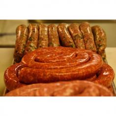 This succulent sausage rope bundle features delicious chicken sausages, artisan crafted from our free range, pastured chickens. Our poultry is humanely raised with no hormones or antibiotics and comes in a variety of flavors. Our tasty chicken, feta and spinach sausage features a marriage of Greek flavors, while our flavor-packed buffalo chicken sausage will tempt any wing lover. And we're sure you'll enjoy the crisp flavor and succulent texture of our irresistible Granny Smith apple chicken sausage, and the gourmet ingredients in our delectable white wine, garlic, parsley and lemon chicken sausage. Delivery by: Old World Organics 100-percent American livestock Raised on organic pastures Set includes: 24 pounds of specialty sausage Flavor options: Feta and spinach, buffalo, Granny Smith apple, white wine/garlic/parsley/lemon Container: Each item is individually wrapped air tight Weight: 24 pounds This product is part of our 'Farmers Market'. Due to the perishable nature of this artisanal product, returns cannot be accepted. This Purveyor's Story: Old World Organics is an Advocate for Sustainable Farming IMPORTANT: This product will be delivered to you by Old World Organics; a delivery estimate will be provided at check out. We recommend placing a container or cooler outside of your door on the day of your delivery. Contents may vary from the images shown