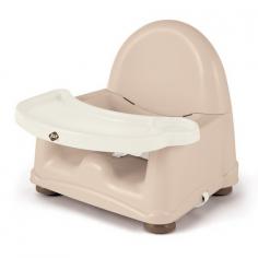 The Safety 1st Swing Tray Booster Seat grows with your child offering 3 levels of height adjustment and a swing-away tray for easy access to baby. Easy wipe, high-back seat for extra comfort.