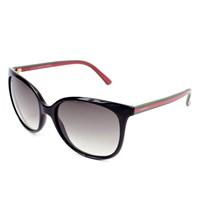 These Gucci Women's 3649/S Plastic Rectangular Sunglasses are smart, fun and sexy. Beautiful authentic Gucci 3649/S 051N/YR Shiny Black/Green Gradient Sunglasses made in Italy. Includes original case, cleaning cloth and authenticity card.