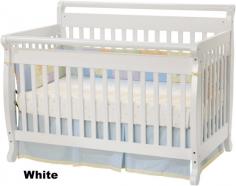 The Emily DaVinci Fixed-Side Convertible Crib offers your family the beautiful convenience of a lifetime crib. The Emily DaVinci Fixed-Side Convertible Crib features four adjustable mattress positions that allow you to change the height as your child grows. Emily easily converts to a toddler bed (rail included), daybed and full-size bed (conversion kit available separately), and comes in six rich finishes to match your nursery. Safety being key, the Emily DaVinci Fixed-Side Convertible Crib is made of solid New Zealand pine wood and finished with non-toxic paint that is lead and phthalate safe. Transitioning through the years has never been easier than with Emily. Sweet serenity and safe dreams.