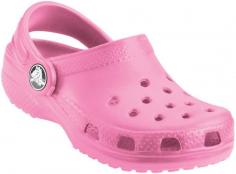 Crocs Classic Kid's - Pink Lemonade *Please note: Junior Size J3's are the equivalent of a women's size 5. Crocs in this size will be marked M3/W5 on the packaging.