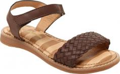 It is recommended that you size up if your little one is in between sizes. The Gisela sandal will be her favorite summer sandal! Man-made upper with woven detail on the vamp. Hook-and-loop closure at instep for easy on and off. Soft man-made lining and a cushioned footbed. Durable rubber outsole. Imported. Measurements: Heel Height: 3 4 inWeight: 5 ozProduct measurements were taken using size 1 Little Kid, width M. Please note that measurements may vary by size.