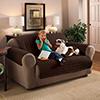 Microfiber Furniture Protector, New and Improved, Protects Furniture from kids, pets and more, Microfiber 100-percent Polyester.