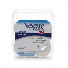 All products on FSAstore.com, the Flexible Spending Account Site, are guaranteed to be FSA Eligible! Nexcare Athletic Cloth Tape is a high quality cloth first aid tape that is great for all-purpose athletic use. Nexcare Athletic Cloth Tape helps provide extra support where it's needed and helps prevent injuries. It's a first aid tape that is non-irritating to the skin and resists tearing under stress. This athletic tape is an essential addition to first aid kits in athletic departments, community recreation areas and your own medicine cabinet. All purpose tape for athletic use Ideal for exe
