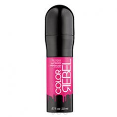 Feeling spontaneous and bored of your hair? Give your colour a change with the Redken Color Rebel Hair Makeup (20ml). The temporary 'Quick Pink' colour coats the hair instantly with the sponge applicator and is removed in approximately 2 washes giving you intense hair colour without the commitment. The Redken Hair Makeup is applied easily drying quickly to give you a transfer-free colour that won't stain your clothes. Apply all over in sections or give yourself a DIY unique ombre'. - K.R Directions for use: Apply colour to sponge and dab and press onto dry hair to create your desired style. To remove shampoo and rinse thoroughly and repeat. * Time it takes to completely remove may vary.