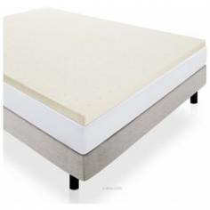 Want a way to bring new life to your mattress without killing your wallet This 2 memory foam mattress topper is the perfect solution because it will give you most of the benefits of having a new mattress at only a fraction of the cost. Lucid's memory foam creates a comfort layer will help relieve neck back and shoulder pain as it cradles and supports your body's natural pressure points. The memory foam works through the night to correctly align your spine improving your posture and preventing lower back pain. The ventilated memory foam optimizes air flow to keep you cool for a comfortable sleep. Lucid's open cell technology makes for a durable more resilient foam that will not leave long-lasting body impressions. That way you don't get stuck in a rut while you sleep. Lucid's unique memory foam is made from a formula that is naturally resistant to allergens and dust mites. The 3-year warranty provides increased peace of mind for your purchase. These toppers are designed so your fitted sheet will still be tight over both the mattress and the topper. This is done by making the topper 1 shorter on all four sides than an industry standard-sized mattress. Includes one Queen (58 x 78) mattress topper.